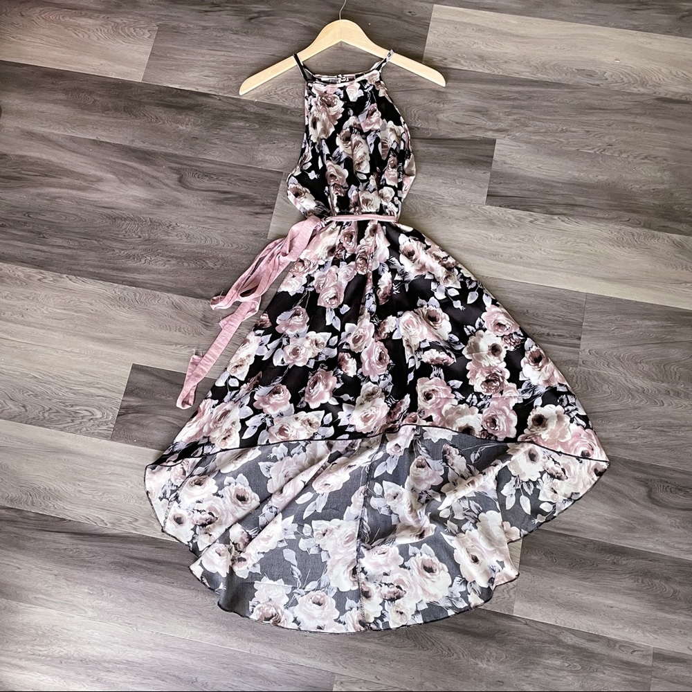 Windsor High-Low Halter Top Dress